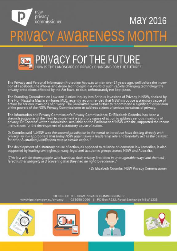Privacy for future poster PAM 2016