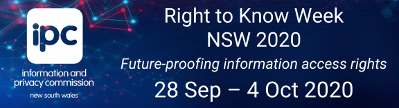 Right to Know Week NSW 2020 - Banner - Date