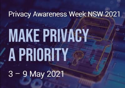 Privacy Awareness Week NSW 2021 branding image