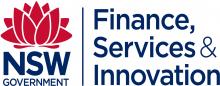 Department of Finance, Services and Innovation logo