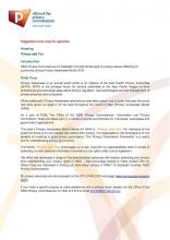 suggested news copy for agenices